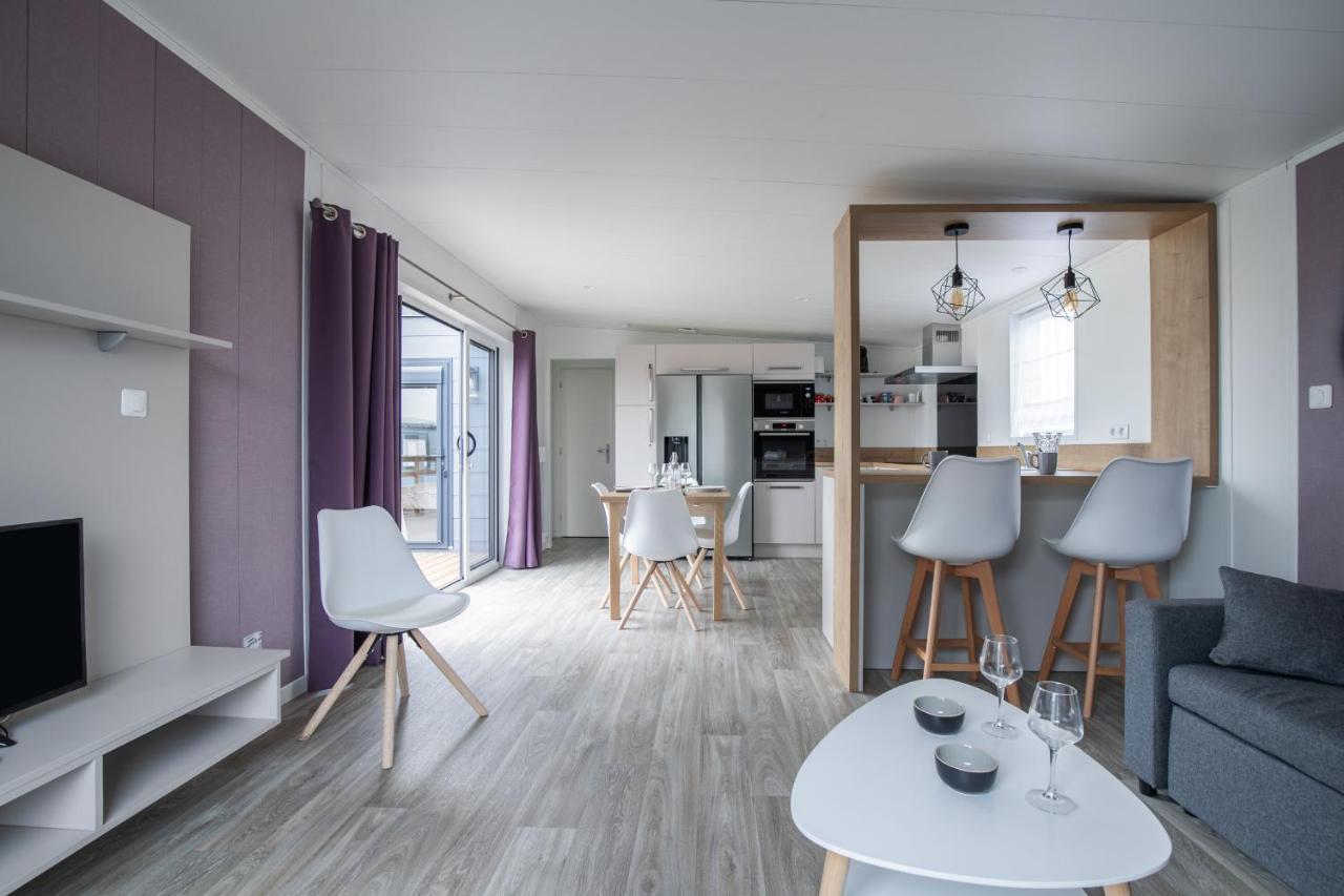 Beau Chalet Pour 4 Pers - Acces Piscine Chauffee Bretignolles-sur-Mer Luaran gambar